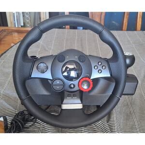 Logitech Driving Force GT- steering wheel only- PS3/2 compatible- E-X5C19